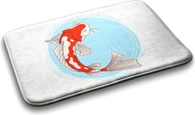 Dywanik łazienkowy antypoślizgowy Dywanik łazienkowy antypoślizgowy Karp Koi
