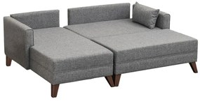 Sofa narożna Bella Narożnik Lewy 2 Szary