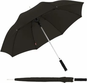 Golf Alu czarny - parasol partnerski