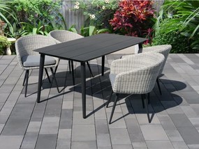 Doppler TEE - aluminiowy stół ogrodowy 160 cm - (N376) OSTATNIA SZTUKA