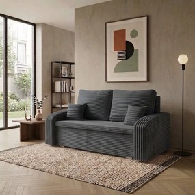 Sofa kanapa 2 os z funkcją spania IKON Szary