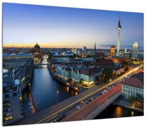 Obraz na szkle - Berlin (70x50 cm)