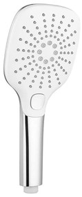 Sapho - Ręczna słuchawka prysznicowa z przyciskiem, chrom błyszczący