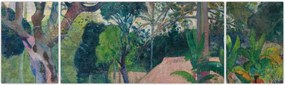 Obraz - Paul Gauguin, Te raau rahi (The Big Tree), reprodukcje (170x50 cm)