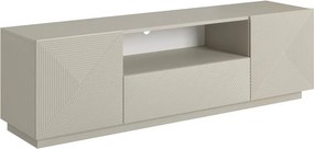 Szafka RTV Asha 167 cm z szufladą i wnęką - kaszmir