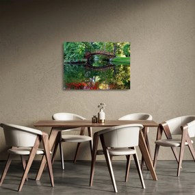 Obraz na szkle - rzeka (70x50 cm)