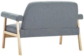 Tapicerowana sofa 2-osobowa Uxis 2G - jasny szary