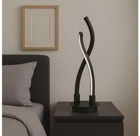 ONLI - LED Lampa stołowa DAFNE LED/12W/230V 4000K 48 cm czarna