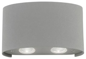 Paul Neuhaus 9487-21 - LED Kinkiet zewnętrzny CARLO 4xLED/0,8W/230V IP54