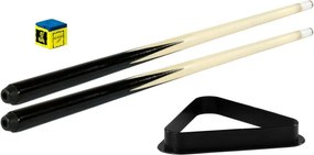 Mini bilard stołowy z akcesoriami 51 x 31 x 10 cm - czarny