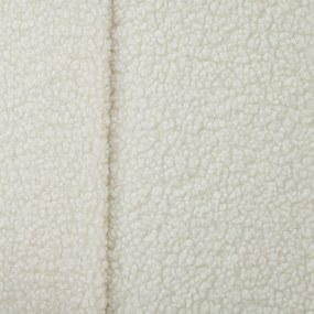 HOMCOM Tapicerowana ławka do sypialni z miejscem do przechowywania, wytrzymała do 120kg, 102x45x46cm, Kremowobiały