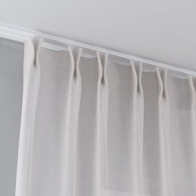 Zasłona na haczykach flex podwójnych