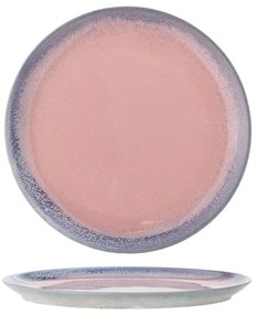 Jasnoróżowy kamionkowy talerz ø 26,5 cm Paula – Bloomingville