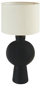 Lampa stołowa z ceramiczną podstawą YULIA, wys. 59 cm