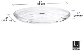 Plastikowa mydelniczka Droplet – Umbra