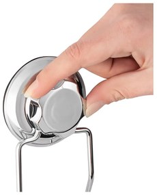 Samoprzylepna stalowa mydelniczka w kolorze srebra Bestlock Bath – Compactor