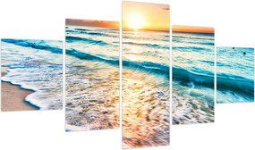 Obraz - Plaża morska (125x70 cm)