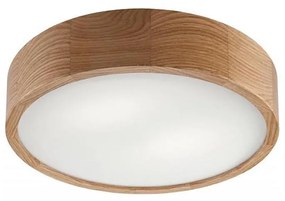 Lampa sufitowa OAK 2xE27/60W/230V dąb ø 37,5 cm - FSC certyfikowano