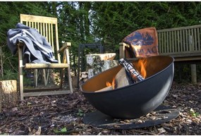 Czarne palenisko Moon – Esschert Design