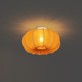 Lampa sufitowa Japandi złota 37 cm - Plu Asyesha