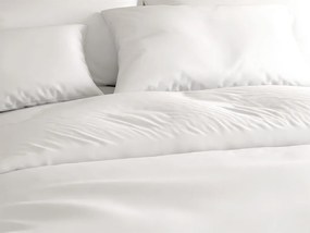 PrzytulneMieszkanie.pl PrzytulneMieszkanie.pl Pościel bawełniana biała LUX zakładka Rozmiar pościeli: 70 x 90 cm | 140 x 220 cm