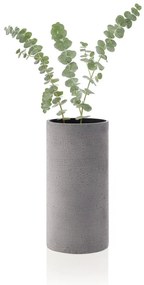 Szary wazon Blomus Bouquet, wys. 24 cm