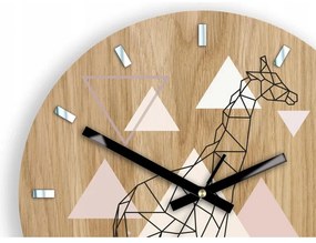 Zegar na ścianę nowoczesny do salonu sypialni cichy kuchenny efektowny loft