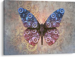 Obraz - Steampunk motyl (70x50 cm)