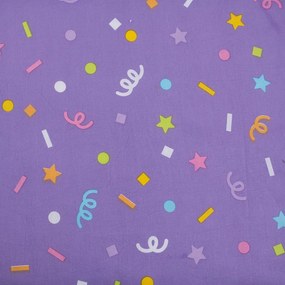 Bawełniana pościel dziecięca jednoosobowa 140x200 cm Gabby's Dollhouse "Confetti" – Jerry Fabrics