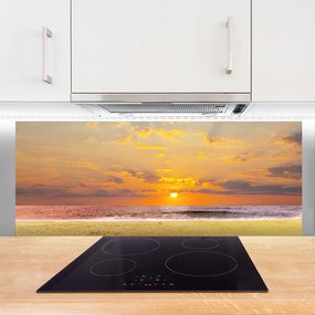 Panel Szklany Lazurowa Zatoka I Piasek