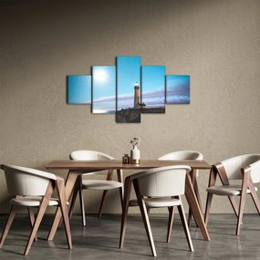 Obraz latarni morskiej (125x70 cm)