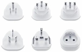 Solight PA20 Uniwersalny adapter podróżny, uziemiony
