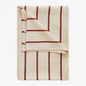 Obrus Bawełniany Gracilis Czerwone Wino & 170 X 170 Cm - Sklum