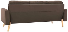 3-osobowa brązowa sofa - Eroa 3Q