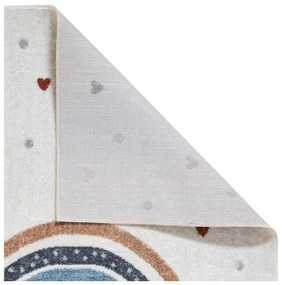 Kremowy dywan dziecięcy 120x170 cm Vida Rainbow – Think Rugs