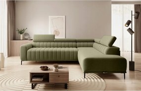 Narożnik GANDI 120 Prawostronny system włoski Salvador 10 Zielony WERSAL