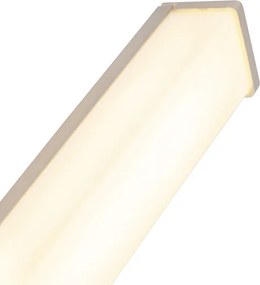 Nowoczesna lampa ścienna do łazienki ze stali 62 cm IP44 - Cascada