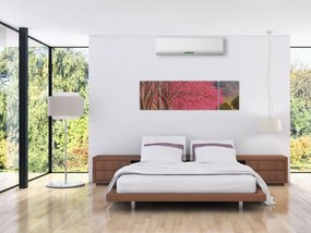 Obraz kwitnących drzew (170x50 cm)