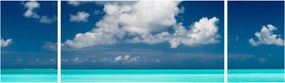 Obraz - Tropikalna plaża (170x50 cm)