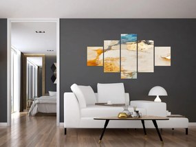 Obraz - Abstrakcja (125x70 cm)