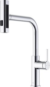 Esserain bateria zlewozmywakowa z wyciąganą wylewką chromowana - Essebagno