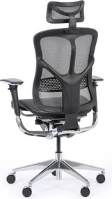 Krzesło biurowe wielofunkcyjne WINSTON AA, szary