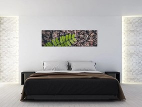 Obraz zielonej rośliny (170x50 cm)