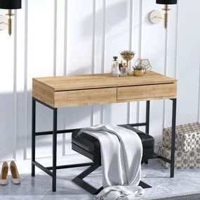 Stolik kosmetyczny Linda Black and Oak
