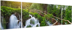 Obraz - Jeziora Plitwickie (170x50 cm)