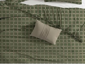 PrzytulneMieszkanie.pl PrzytulneMieszkanie.pl Pościel z bawełny renforcé BLOMORA zielona Rozmiar pościeli: 70 x 90 cm | 140 x 220 cm