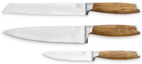 Zestaw noży ze stali nierdzewnej 3 szt. – Holm