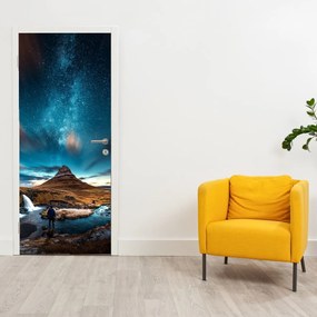 Fototapeta na drzwi - Niebieska Droga Mleczna (95x205cm)