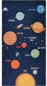 Dywan dziecięcy 100x160 cm Solar System – Vitaus