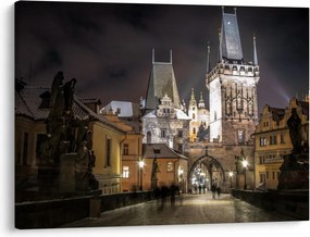 Obraz oświetlonej Bramy Pyłu (70x50 cm)